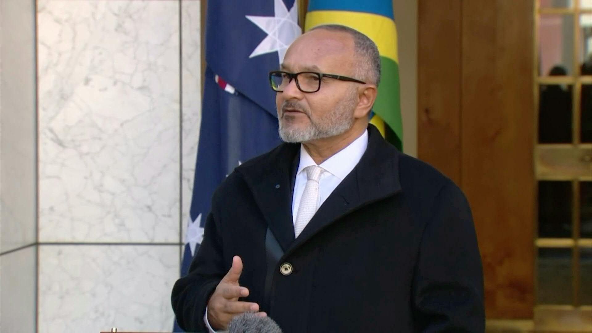 Solomon Islands Prime Minister Matthew Wale says he will be 